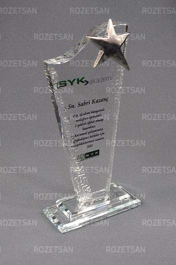 VIP Kristal Plaket 026R